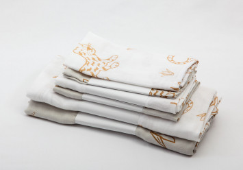 Mulltuch Nuschi Lätzchen Swaddle für Baby 2