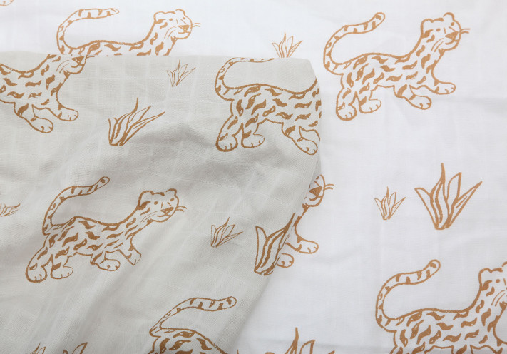 Mulltuch Nuschi Lätzchen Swaddle für Baby