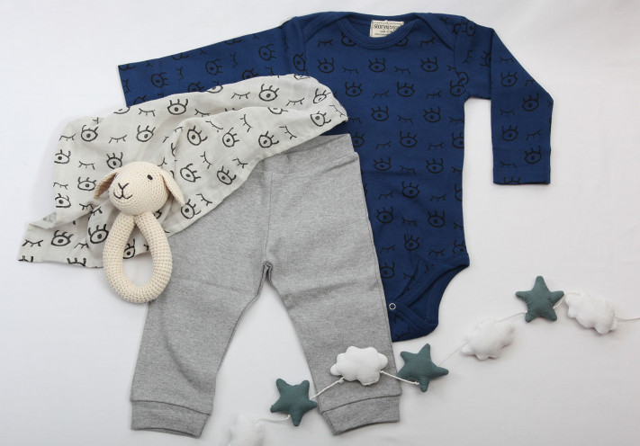 Mulltuch Nuschi Lätzchen Swaddle für Baby