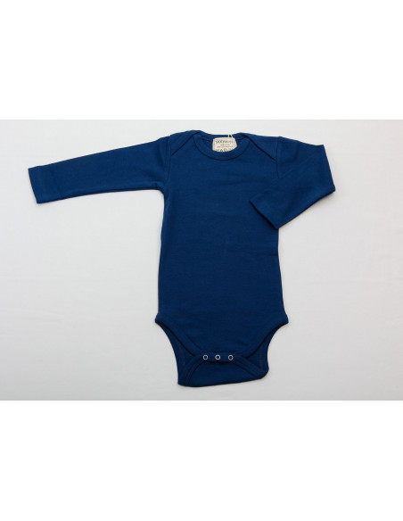 Baby Body mit Herzchen Druck in Hellgrün, Gelb und Koralle.