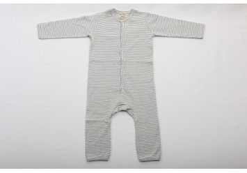 Baby Hose in Hellgrau und Dunkelblau 2