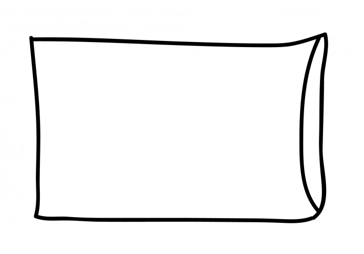 Pillow case with organic cotton. Fairtrade and organic cotton. Forrest Green.