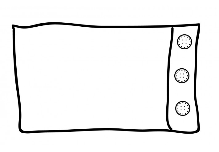 Kissen aus biologischer Baumwolle. Fairtrade zertifiziert. Dunkelgrün.