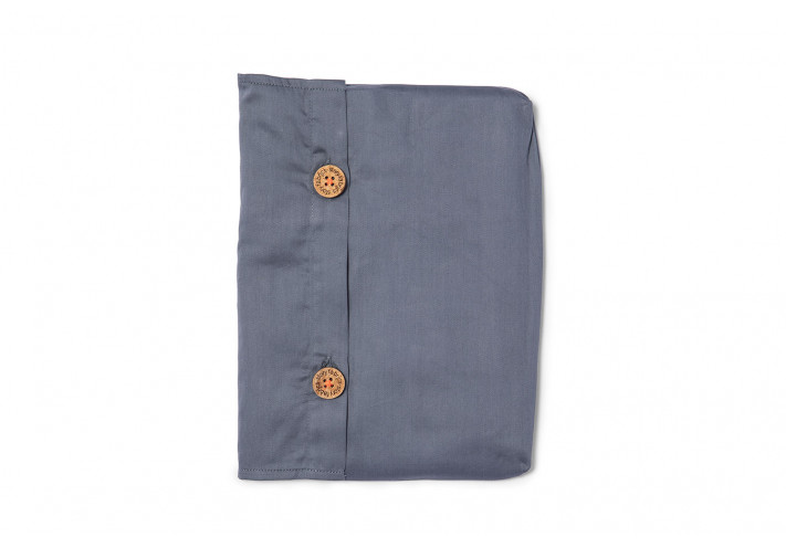 Pillow case with organic cotton. Fairtrade and organic cotton. Forrest Green.