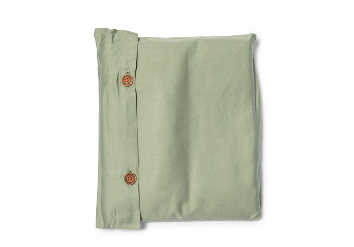 Duvet Bezug aus Satin Baumwoll-Stoff. GOTS und Fairtrade zertifiziert