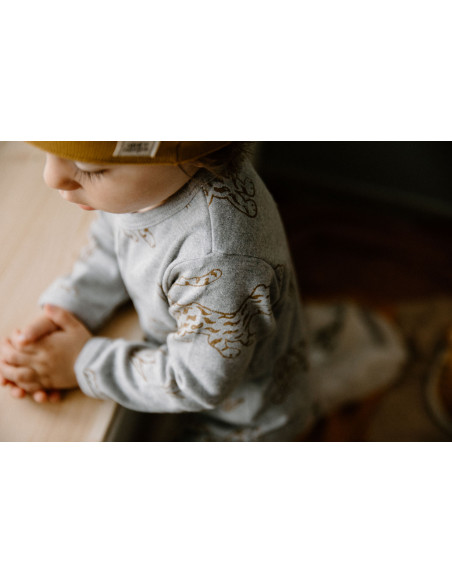 Baby Strampler mit Gepard Druck