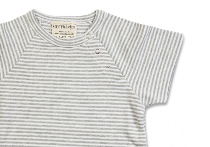 Baby Trouser in Grey and Dark Blue