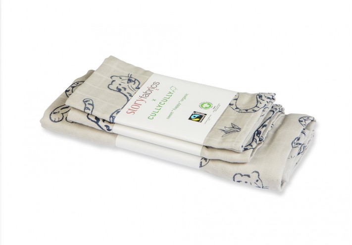 Mulltuch Nuschi Lätzchen Swaddle für Baby