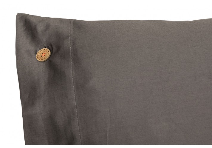 Pillow case with organic cotton. Fairtrade and organic cotton. Forrest Green.