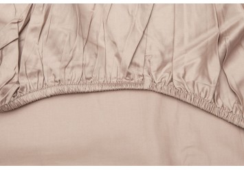 Fitted Sheet Sateen Dusty Pink