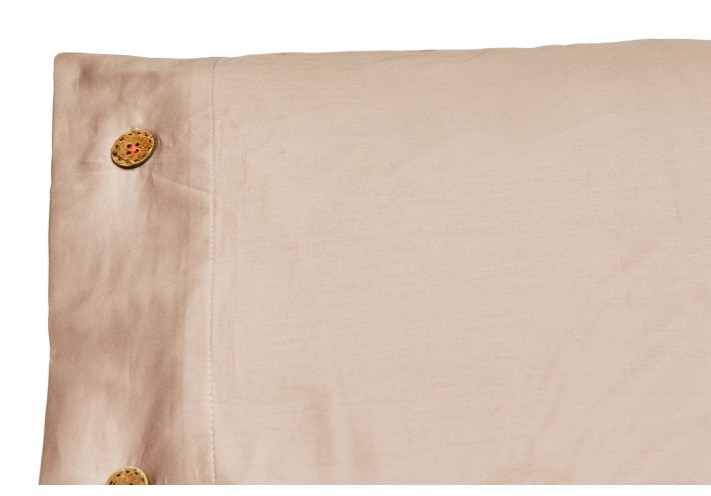 Pillow case with organic cotton. Fairtrade and organic cotton. Forrest Green.