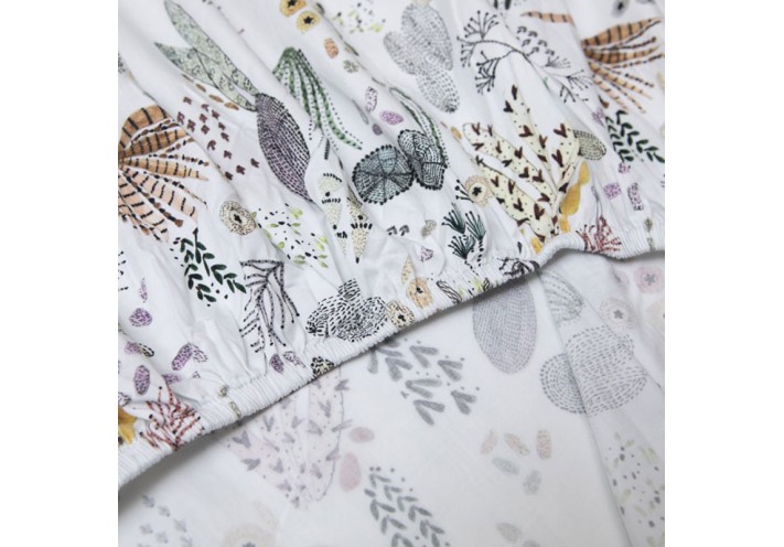 Fitted Sheet made with organic and Fairtrade-certified cotton.