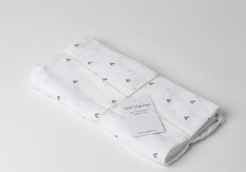 Mulltuch Nuschi Lätzchen Swaddle für Baby 2