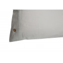 PILLOW CASE SATEEN WITH COCONUT BUTTONS SAND
