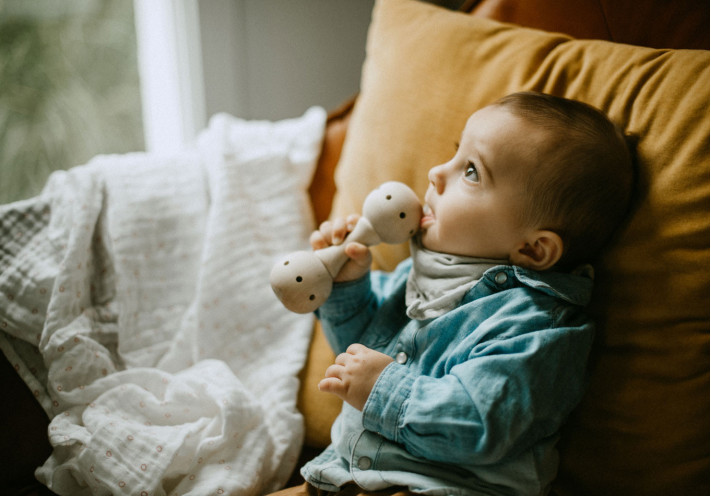 Muslin - Swaddle - Raindrops